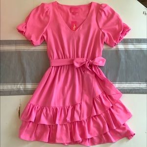 Lilly Pulitzer Martha Stretch Ruffle Dress